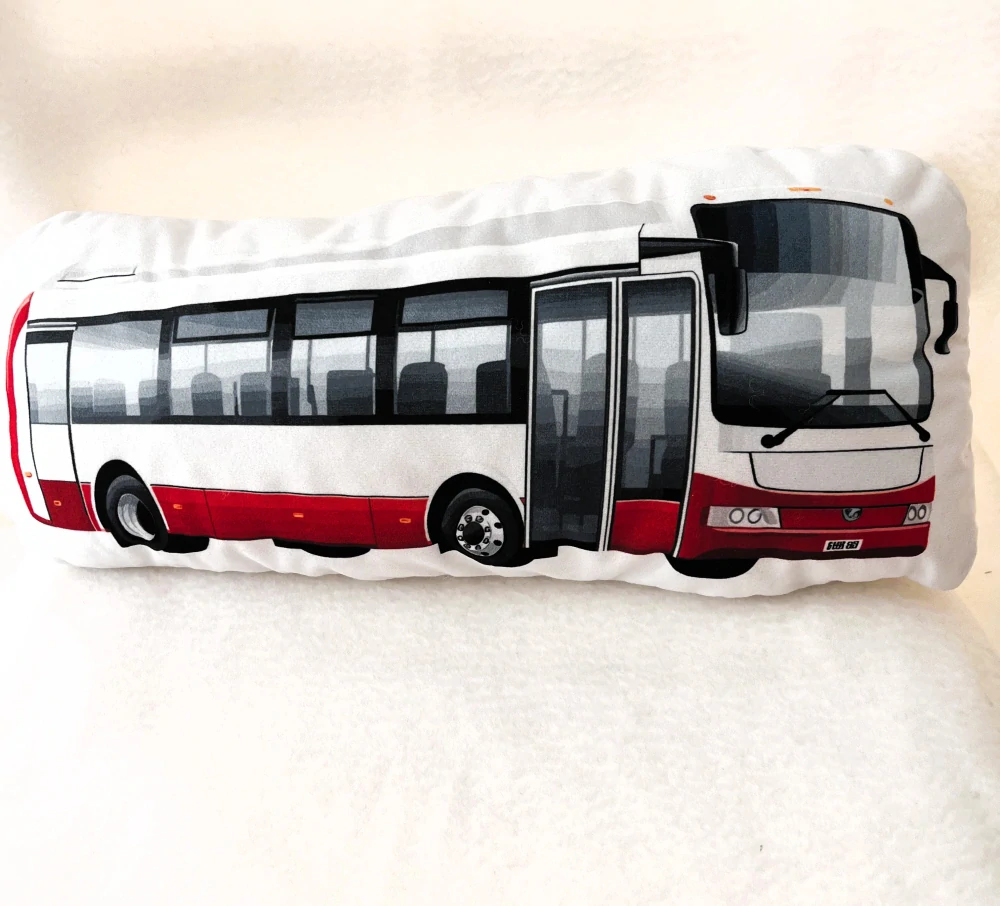 NENÍ SKLADEM - Polštářek 3D - autobus