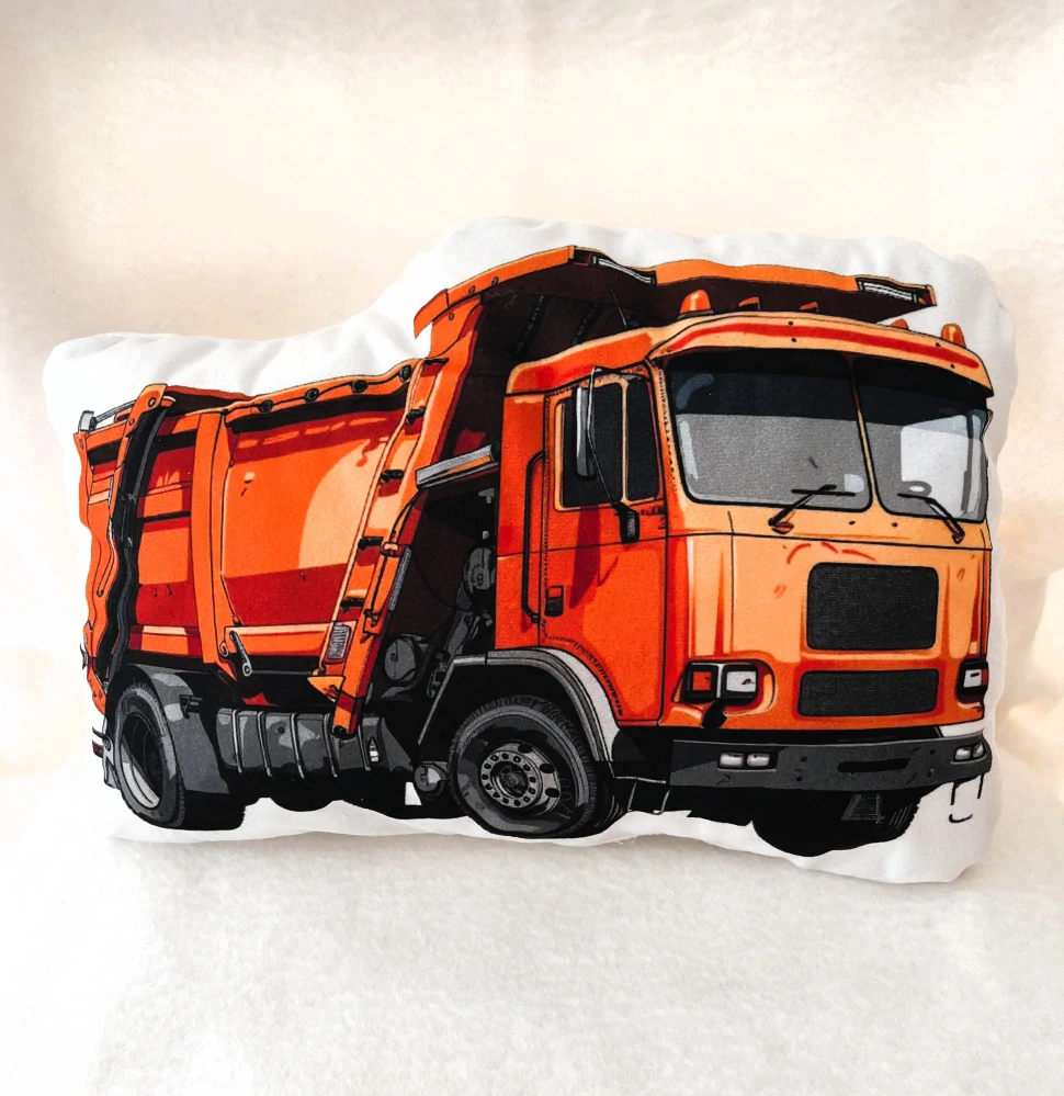 NENÍ SKLADEM - Polštářek 3D - popeláři auto