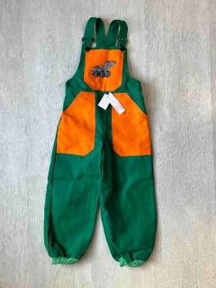 Dětské lacláčky s výšivkou bagru vel.104