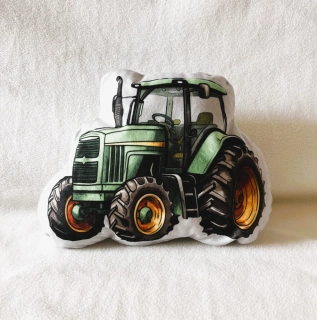 Polštářek 3D - traktor malý 