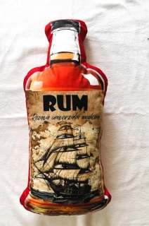 Polštářek 3D - rum 